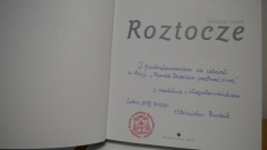 Album "Roztocze", z modlitwą i błogosławieństwem ks. Abp. Stanisława Budzika
