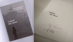 Pani Anna Łyczewska i Pan Krzysztof Anin Kuzko przekazali albumik "Lublin zza mgły". Na stronie tytułowej znajdują się autografy autorów.