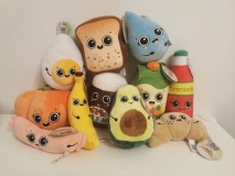 Gang Mocniaków, komplet 11 nowych maskotek - podarowanych przez Adelinę Storczyk