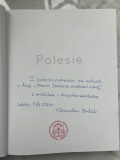Album "Polesie" - Dar  Metropolity Lubelskiego ks. Abp Stanisława Budzika  na aukcję PDPZ (dedykacja)