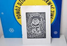 Grafika  "Aniołek"