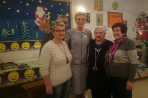 Sztab nr 2 TPD Warszawa Mokotów - wizyta Pani Prezydentowej